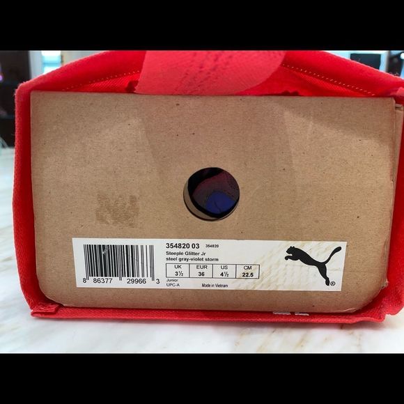 Puma Steeple Glitter Juniors - Picture 7 of 10